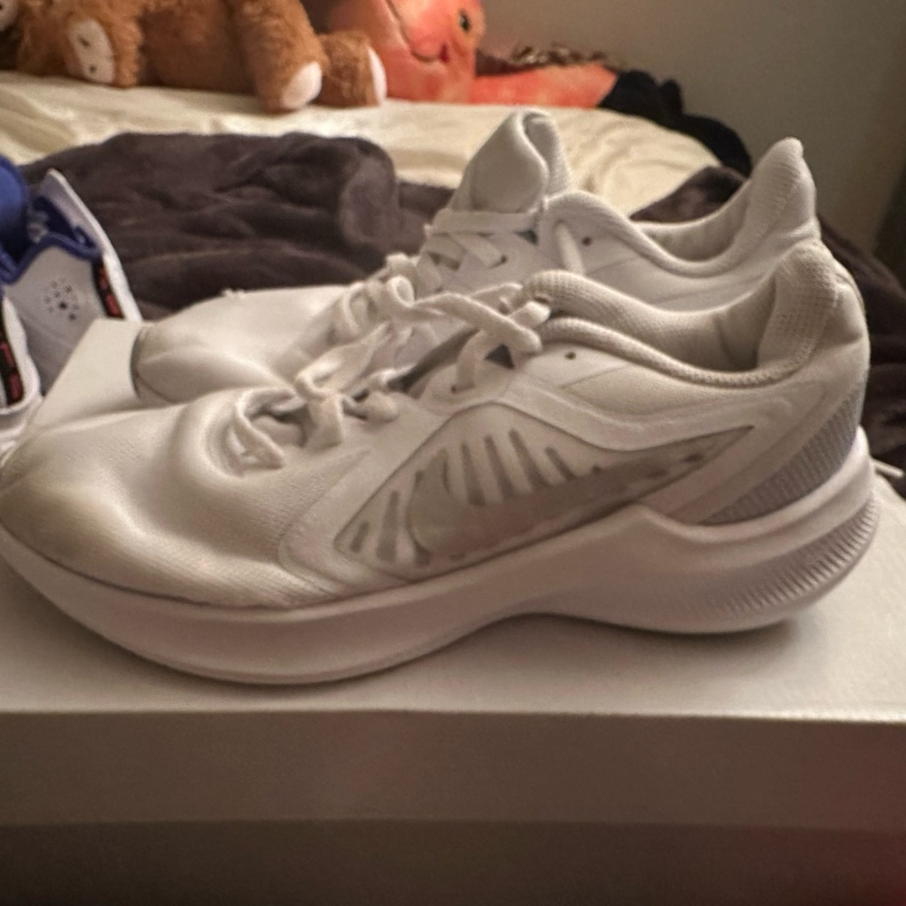 Nike White Mesh Sneakers